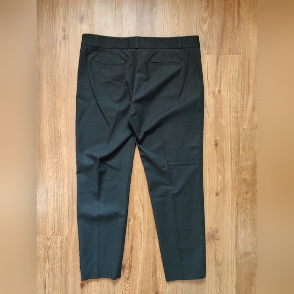NEW Banana Republic Sloan black ankle pants 14 - Picture 10 of 13